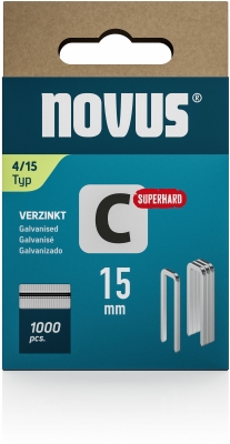 Capse Novus coroana ingusta, C tip 4, 15 mm, 1000 buc/cutie